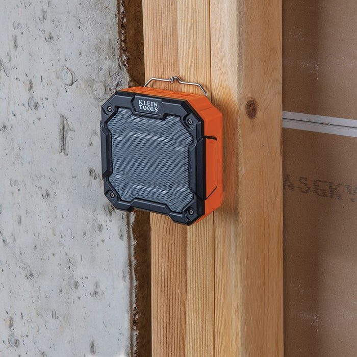 Klein AEPJS3 Bluetooth Jobsite Speaker with Magnet and Hook - 12