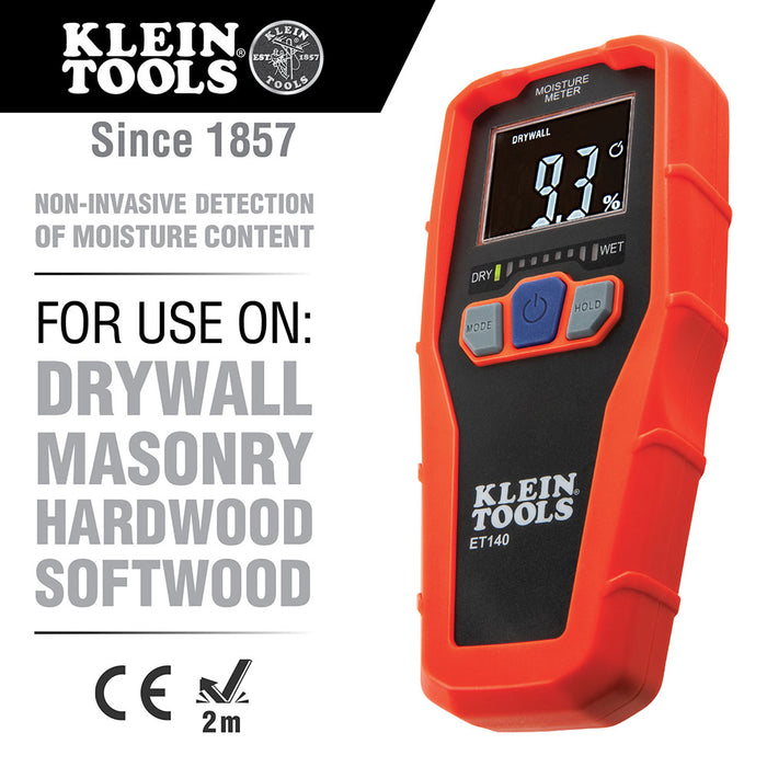 Klein ET140 Pinless Moisture Meter - 3