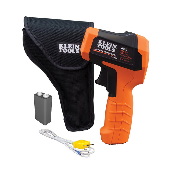 Klein IR10 Dual-Laser Infrared Thermometer, 20:1 - 8