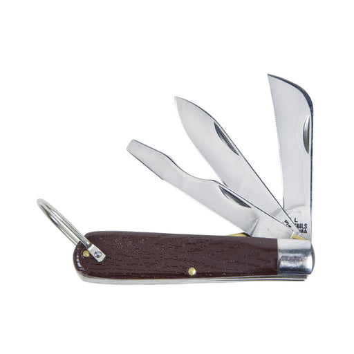 Klein 1550-6 3 Blade Pocket Knife with Screwdriver - 2