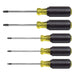 Klein 19555 Screwdriver Set, TORX Cushion Grip, 5-Piece