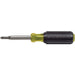 Klein Tools 32476 Multi-Bit Screwdriver / Nut Driver, 5-in-1, Phillips, Slotted Bits