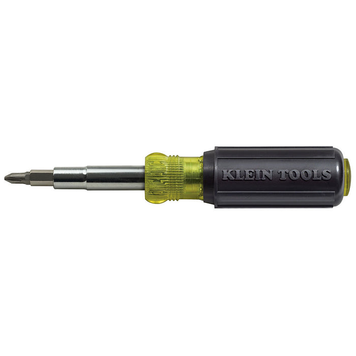 Klein Tools 32500 Multi-Bit Screwdriver / Nut Driver, 11-in-1, Ph, Sl, Sq, Torx Bits - 2