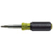 Klein Tools 32500 Multi-Bit Screwdriver / Nut Driver, 11-in-1, Ph, Sl, Sq, Torx Bits - 2