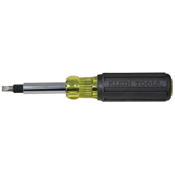 Klein Tools 32557 Multi-Bit Screwdriver / Nut Driver, 6-in-1, Heavy Duty