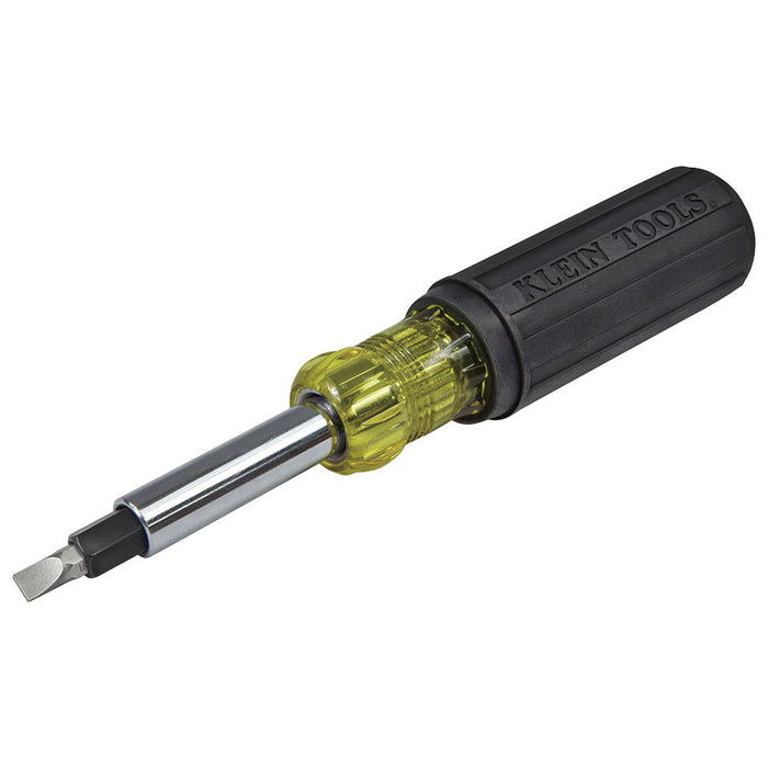 Klein Tools 32557 Multi-Bit Screwdriver / Nut Driver, 6-in-1, Heavy Duty - 4