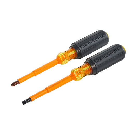 Klein 33532-INS Insulated Screwdriver Set, Slotted and Phillips, 2-Piece - 2