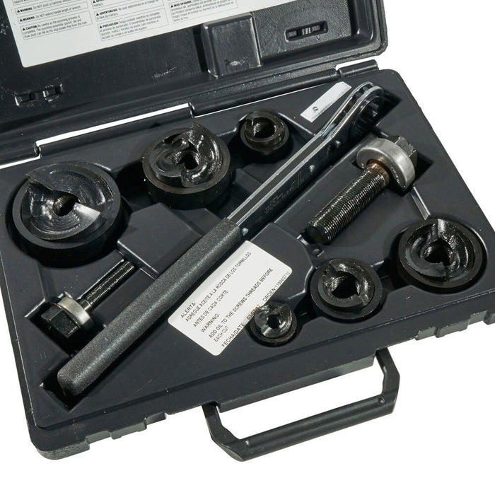 Klein 53732SEN Knockout Punch Set with Wrench - 2