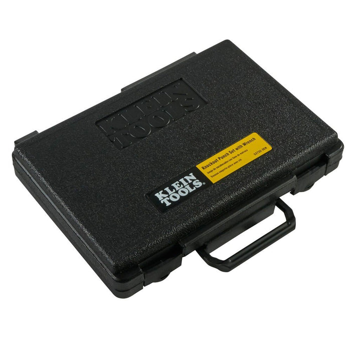 Klein 53732SEN Knockout Punch Set with Wrench - 5