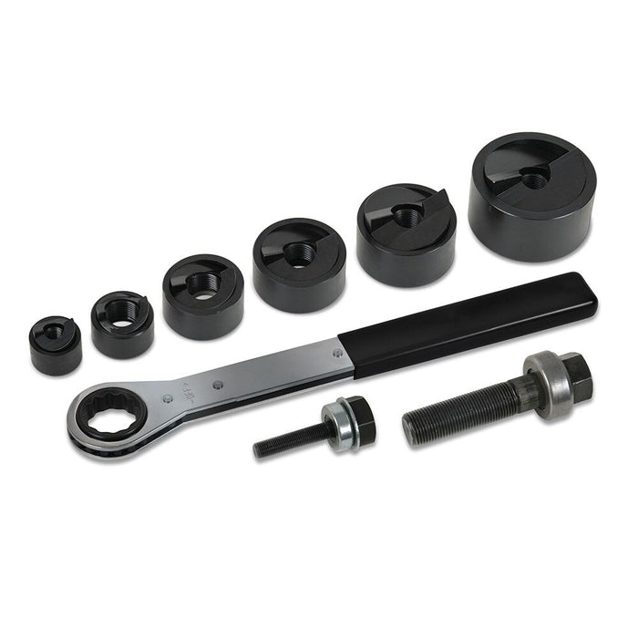 Klein 53732SEN Knockout Punch Set with Wrench - 6