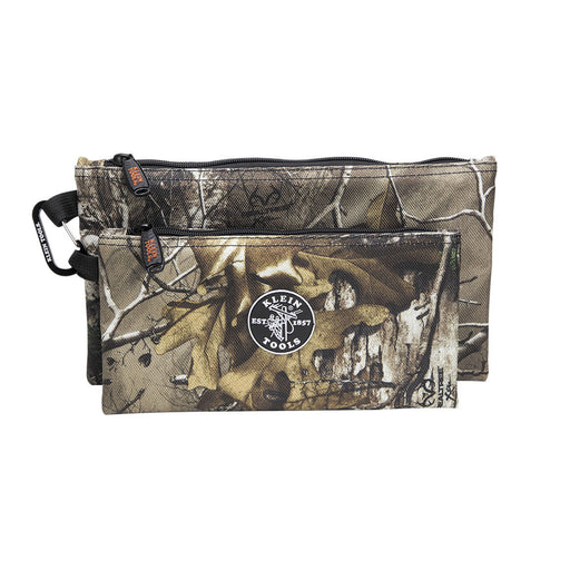 Klein 55560 Camo Zipper Bags, 2-pack