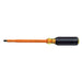 Klein Tools 602-7-INS Insulated Screwdriver, 5/16" Cabinet, 7"