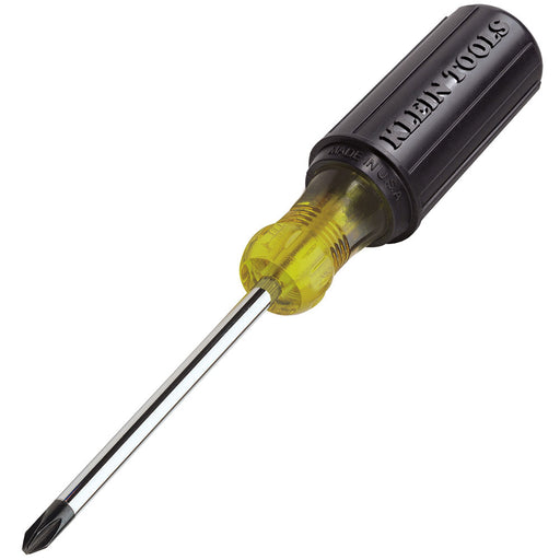 Klein 603-4 #2 Phillips Screwdriver 4" Round Shank - 2