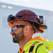Klein 60447 Hard Hat, KONSTRUCT Series, Full-Brim, Class G, Rechargeable Headlamp - 10