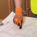 Klein 60581 Knit Dipped Gloves, Cut Level A1, Touchscreen, Large, 2-Pair - 10