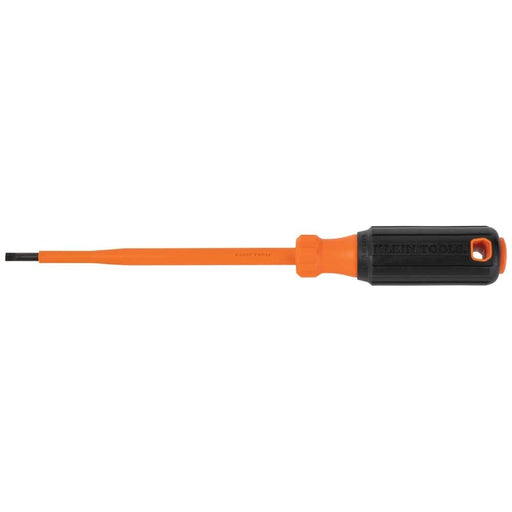 Klein 6816INS Insulated Screwdriver, 3/16" Cabinet Tip, 6" Round Shank - 2