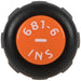 Klein 6816INS Insulated Screwdriver, 3/16" Cabinet Tip, 6" Round Shank - 4