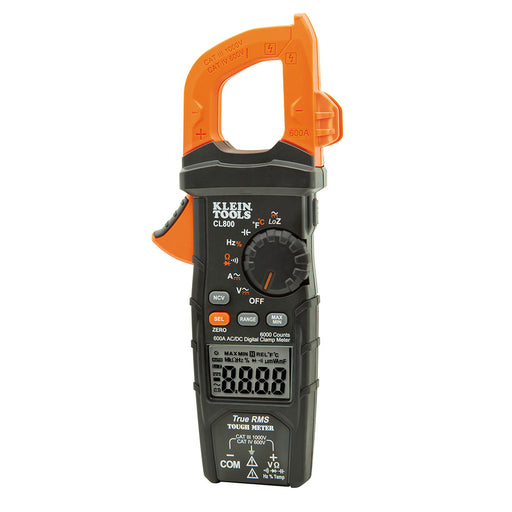 Klein Tools CL800 Digital Clamp Meter AC/DC Auto-Ranging