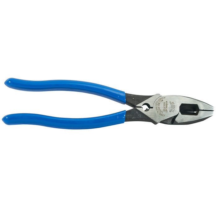 Klein Tools D2000-9NECR Lineman's Pliers with Crimping, 9" - 2