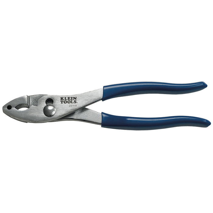 Klein Tools D514-8 Slip Joint Pliers Hose Clamp, 8"