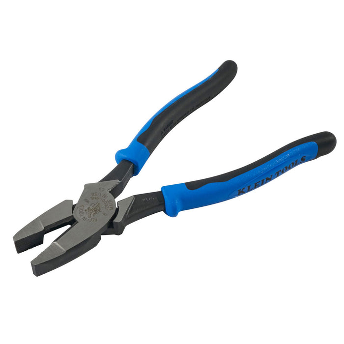 Klein Tools J2000-9NE Lineman's Pliers, 9", Journeyman Handle - 6