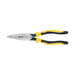 Klein Tools J203-8N Pliers, Long Nose Side-Cutters, Stripping, 8"