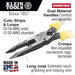 Klein Tools J207-8CR All-Purpose Pliers with Crimper - 3