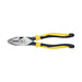 Klein Tools J213-9NECR Journeyman Pliers Connector Crimp Side Cut 9"