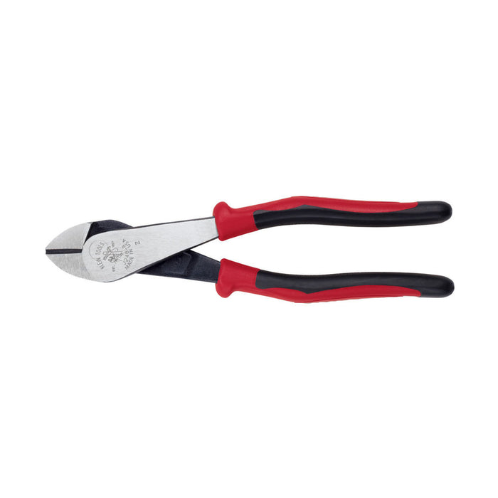 Klein Tools J248-8 Diagonal-Cutters, Angled Head, 8"