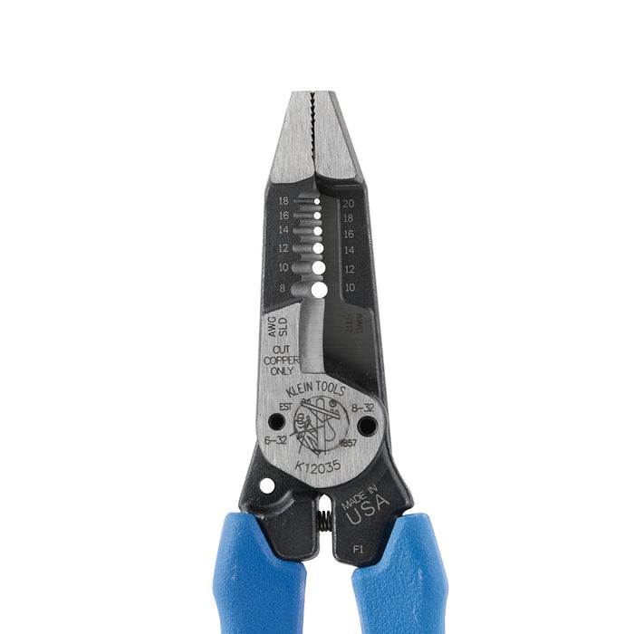 Klein K12035 Klein-Kurve® Heavy-Duty Wire Stripper 8-20 AWG - 11