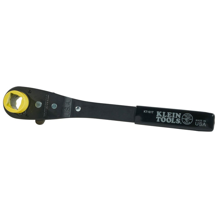 Klein KT151T 4-in-1 Lineman's Ratcheting Wrench - 4