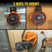 Klein PJSFM2 Rechargeable Clamping Fan - 7