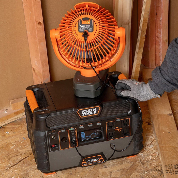 Klein PJSFM2 Rechargeable Clamping Fan - 10