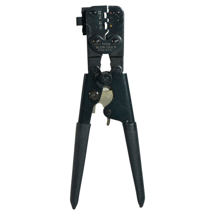 Klein T1710 Compound Action Ratcheting Crimper - Insulated Terminals - 3