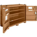 Knaack 1020 66" W x 30" D x 54.5" H, 52 cu ft Monster Box Cabinet Locking Jobsite Tool Storage Cabinet - 2