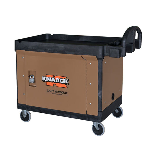 Knaack CA-01 35.9" L x 24.5" W x 20.1" H Cart Armour Mobile Cart Security Steel Paneling for Rubbermaid 4520-88
