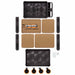 Knaack KAT-01  45.5" x 27" x 37" Armoured Transport Steel Plate Armored Utility Cart 750 lb Load Capacity - 9