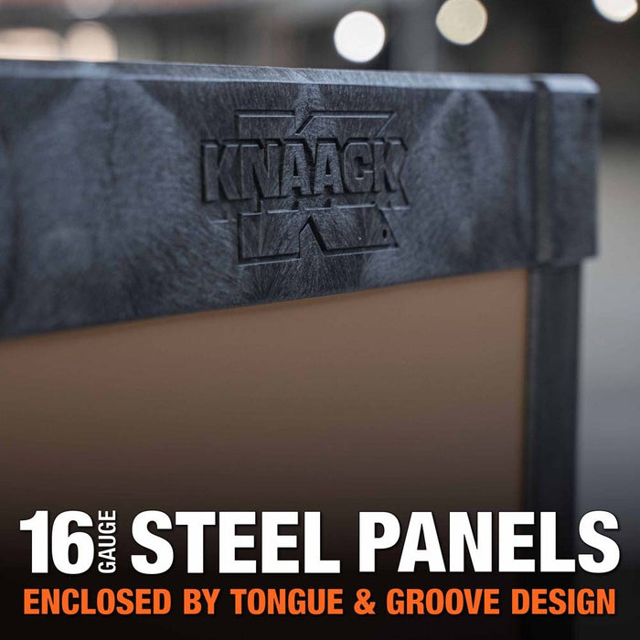 Knaack KAT-01  45.5" x 27" x 37" Armoured Transport Steel Plate Armored Utility Cart 750 lb Load Capacity - 13