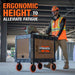 Knaack KAT-01  45.5" x 27" x 37" Armoured Transport Steel Plate Armored Utility Cart 750 lb Load Capacity - 15