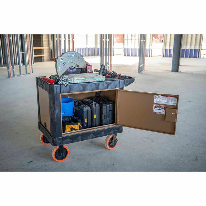 Knaack KAT-01  45.5" x 27" x 37" Armoured Transport Steel Plate Armored Utility Cart 750 lb Load Capacity - 22