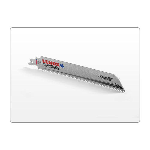 Lenox 2014225 Lazer CT 9" x 1" x .052" Carbide Tipped Recip Saw Blade, 5Pk