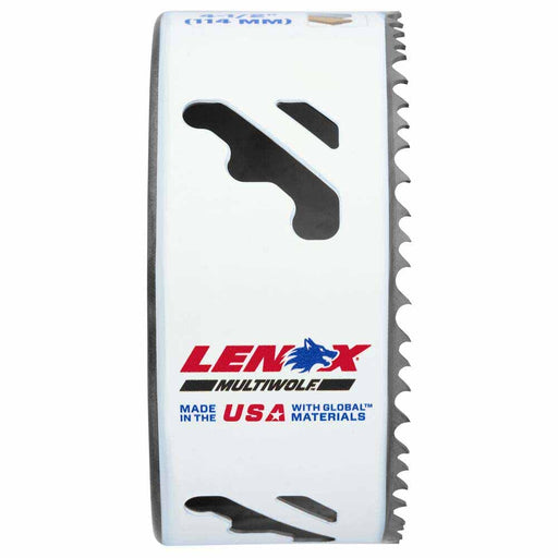 Lenox 3007676L LENOX Bi-Metal Speed Slot Hole Saw With T3 Technology, 4-3/4" - 2