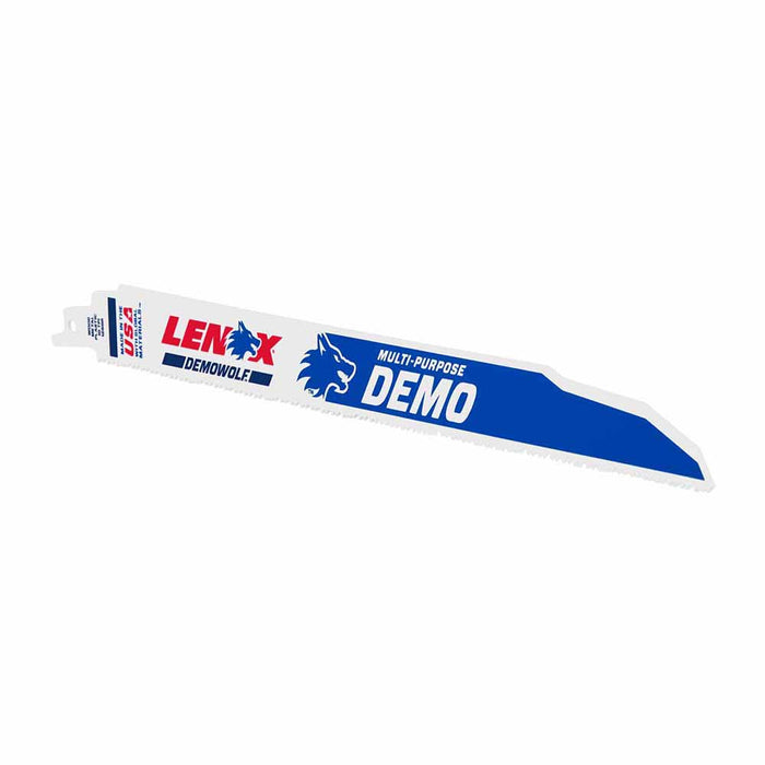 Lenox LXARB1250R 12" 10 TPI DEMOWOLF Reciprocating Saw Blade 25PK - 3