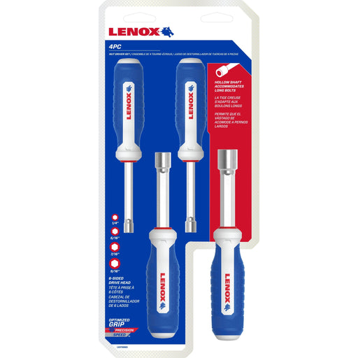Lenox LXHT60903 4 Piece Nut Driver Set