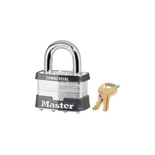 MasterLock 5KA-X2545 #5 2" Keyed-Alike Laminated Steel Padlock with 2-Keys