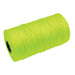 MarshallTown ML583 10223 - Twisted Nylon Mason's Line 500' Fl Green, Size 18 6" Core