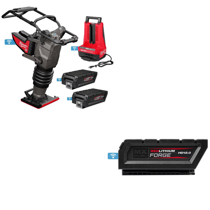 Milwaukee MXF270-2HD Rammer Kit W/ FREE MXFHD812 HD12.0 Battery