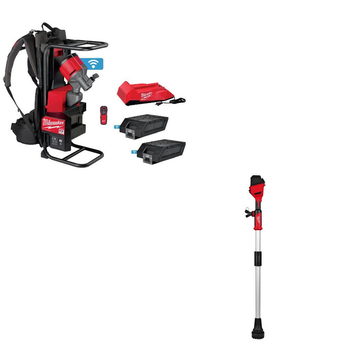 Milwaukee MXF371-2XC Backpack Vibrator Kit W/ FREE 2940-20 Pump