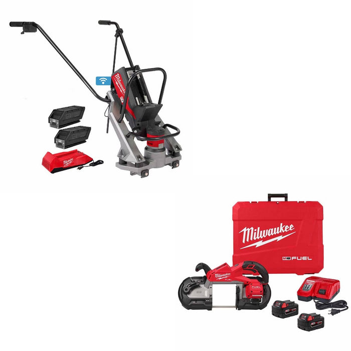 Milwaukee MXF381-2CP Screed Kit W/ FREE 2929-22 Deep Cut Band Saw Kit