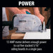 Makita 5057KB 7-1/4" Circular Saw, 13 AMP, dust collector, for Fiber-Cement - 11